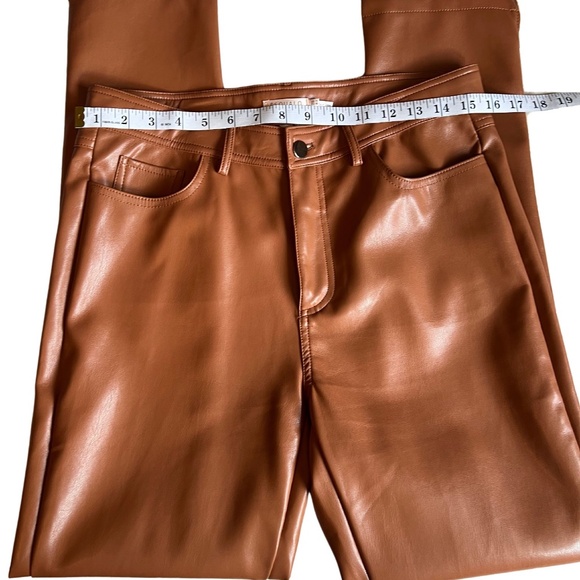 ESQUALO Vegan Leather Pant Size 10 - Picture 3 of 7